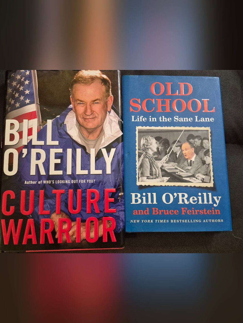 Bill O'Reilly hard cover books